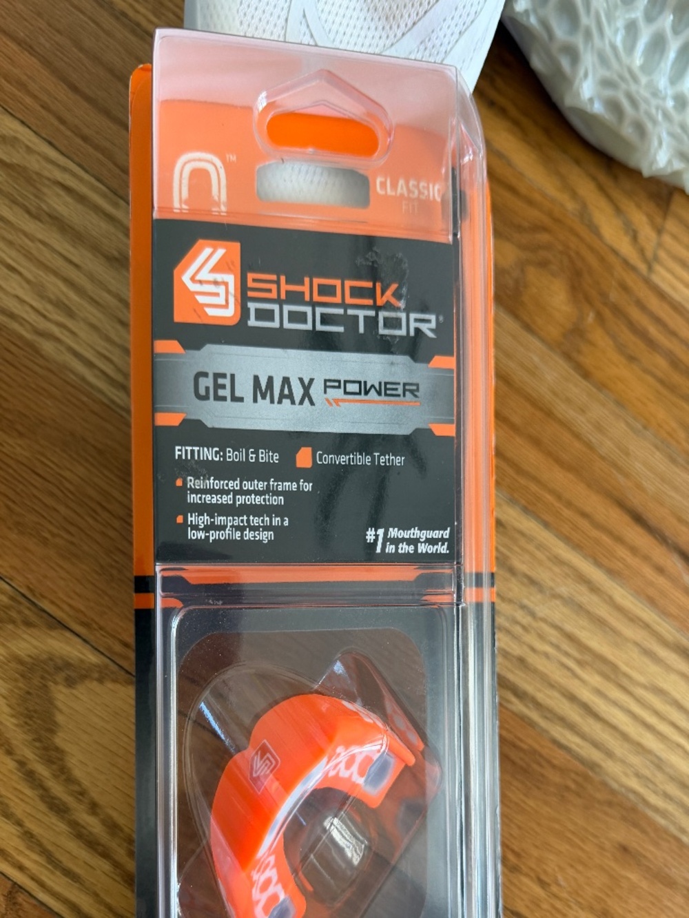 NWT Shock Doctor Gel Max Mouthguard Adult